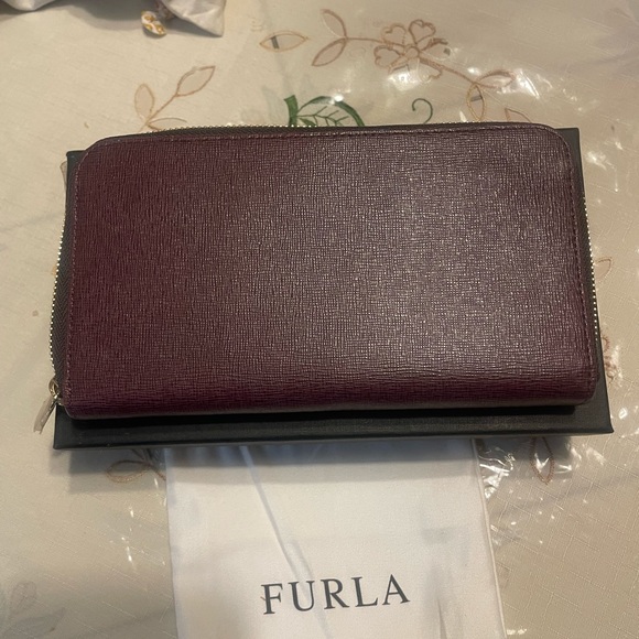 Furla burgundy wallet - Picture 6 of 6